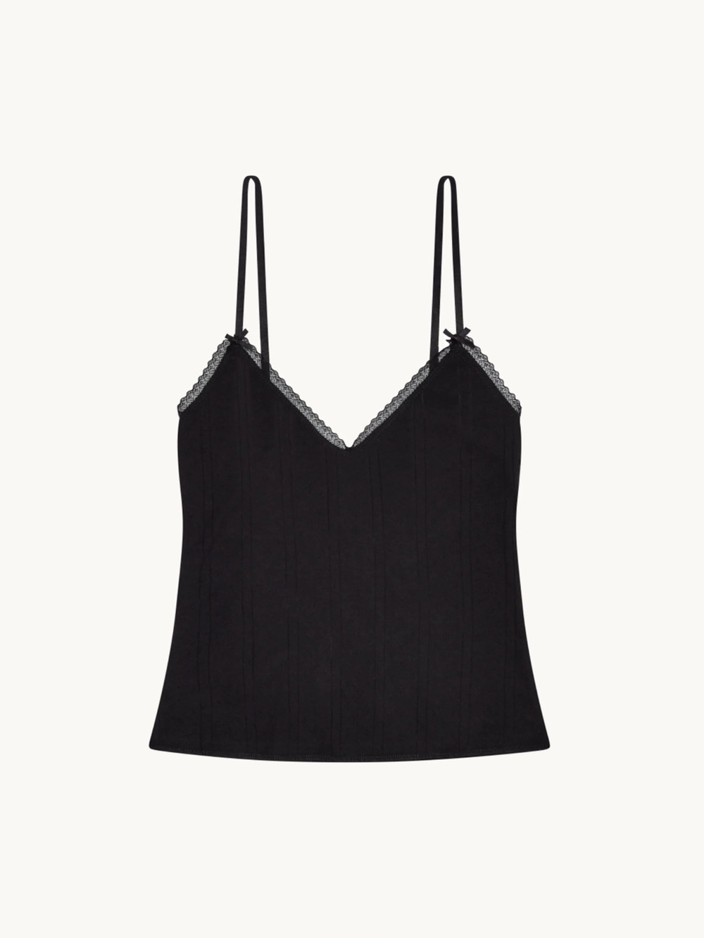 Cou Cou Intimates Cotton Jersey Cropped Cami Tank